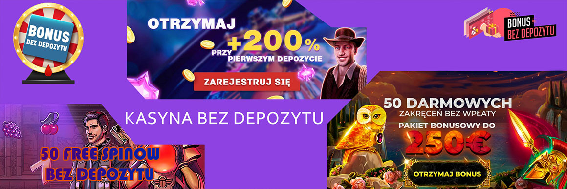 Jakie kasyna dają bonusy bez depozytu?